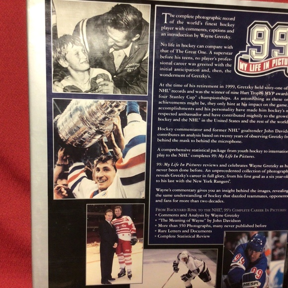 NHL WAYNE GRETZKY book - Picture 3 of 3